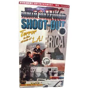 North Hollywood Shoot-Out MVP VHS VCR Video Tape Movie RARE Cops Terror LA
